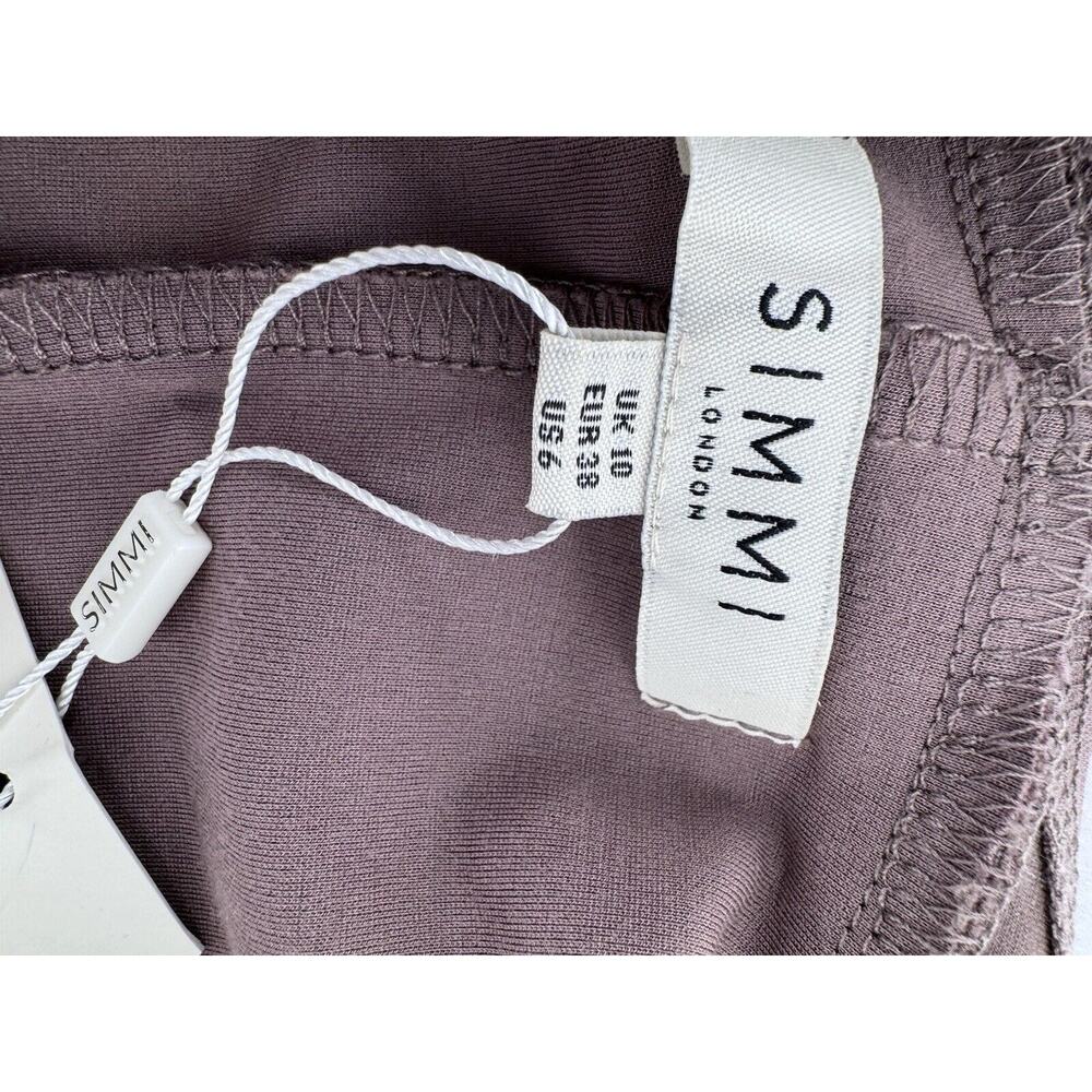 Simmi London Jumpsuit Sz 6 Bodycon Sexy Unitard Gym Workout Sporty Athletic New - Picture 6 of 16
